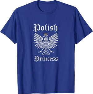 Polish Princess Girls Polska Pride Poland T-Shirt - T-Shirt | Royal