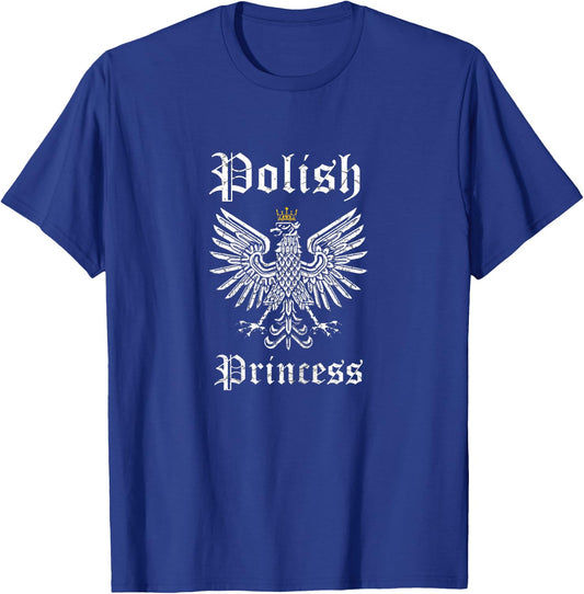 Polish Princess Girls Polska Pride Poland T-Shirt - T-Shirt | Royal
