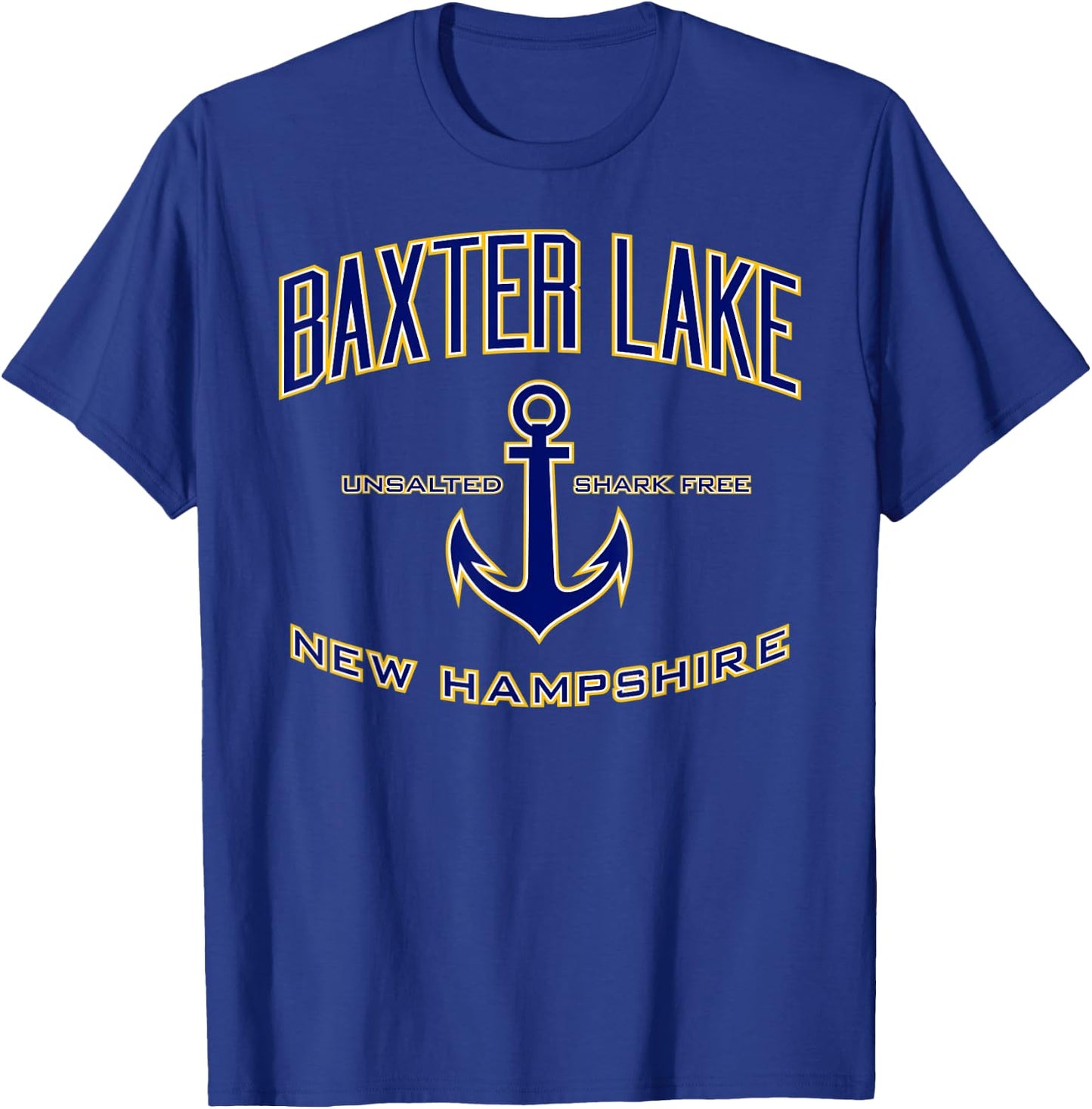 Baxter Lake NH T-Shirt - T-Shirt | Royal