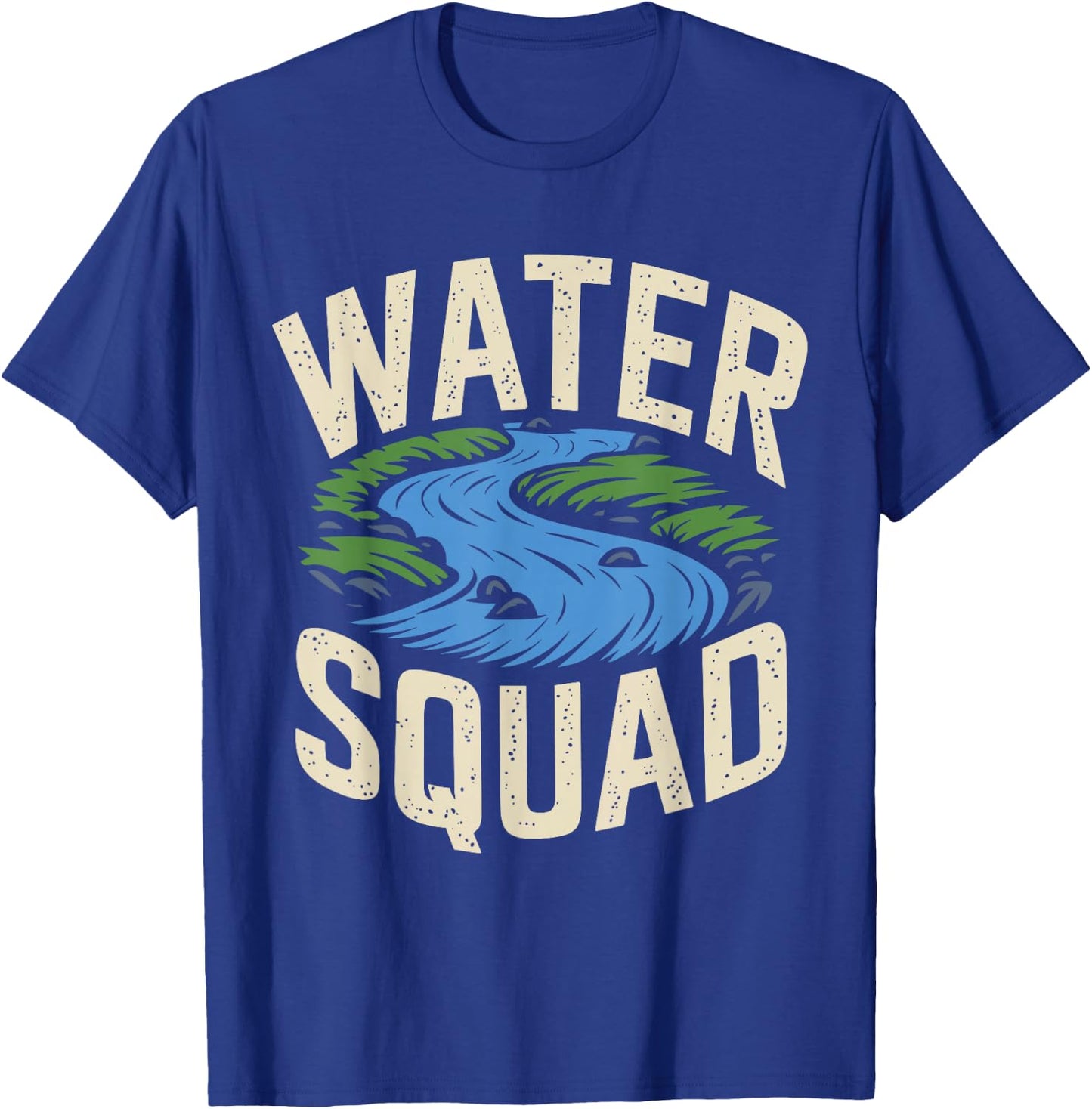 Groundwater Squad Resources Water - Watershed Hydrologist T-Shirt - T-Shirt | Royal