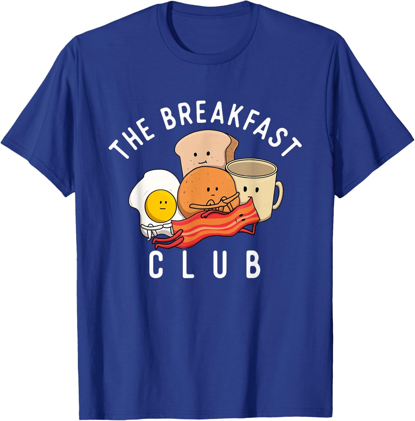 The Breakfast Club - Bacon Lover BBQ Pork Grilling T-Shirt - T-Shirt | Royal
