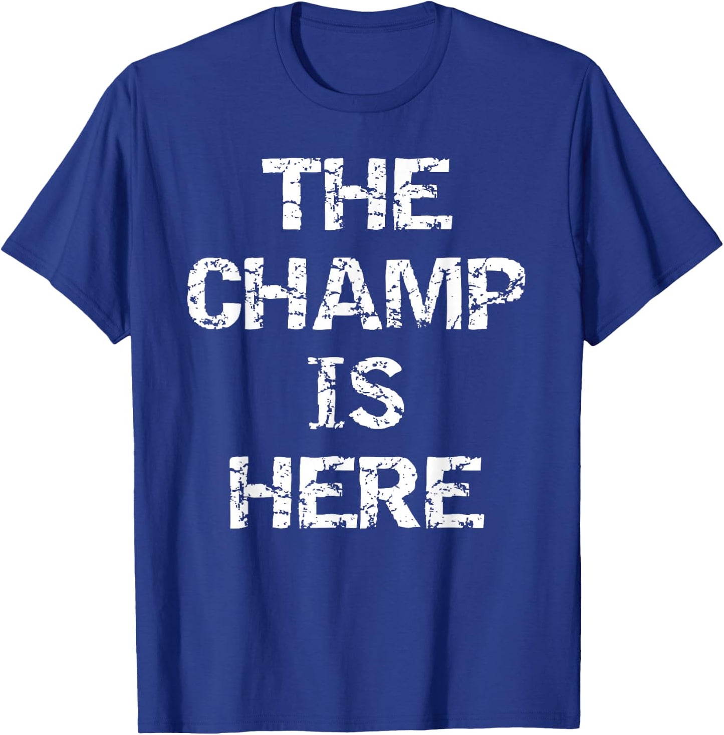 It's Football Time Y'all Design Studio Funny Fantasy Football Championship Trophy - Black, -Adults, Short Sleeve, Classic Fit, Cotton 65% Polyester 35% T-Shirt - T-Shirt | Royal