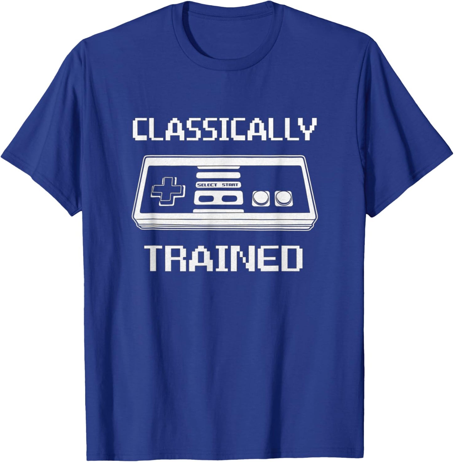 Classically Trained Video Gamer T-Shirt - T-Shirt | Royal
