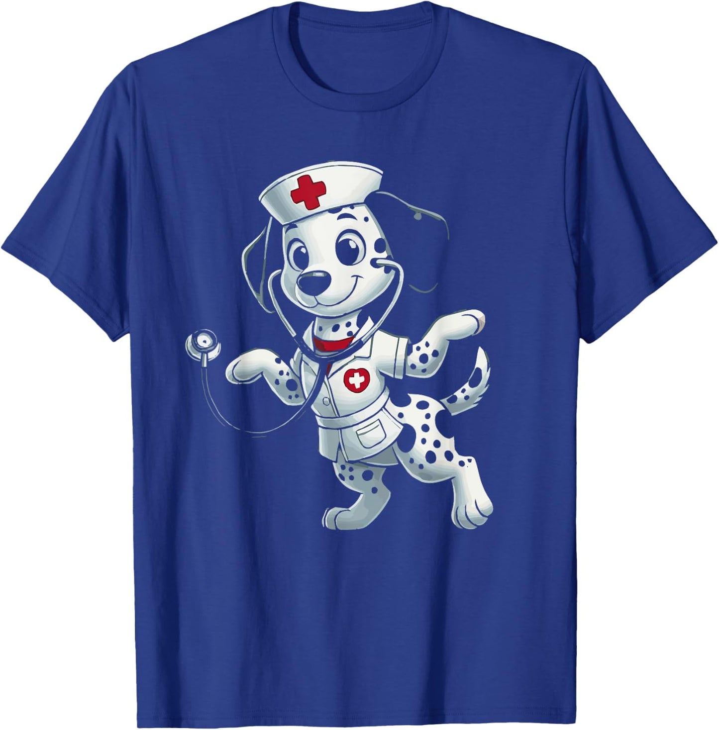 Dalmatian Nurse Dalmatians Dally Dog Dal T-Shirt - T-Shirt | Royal