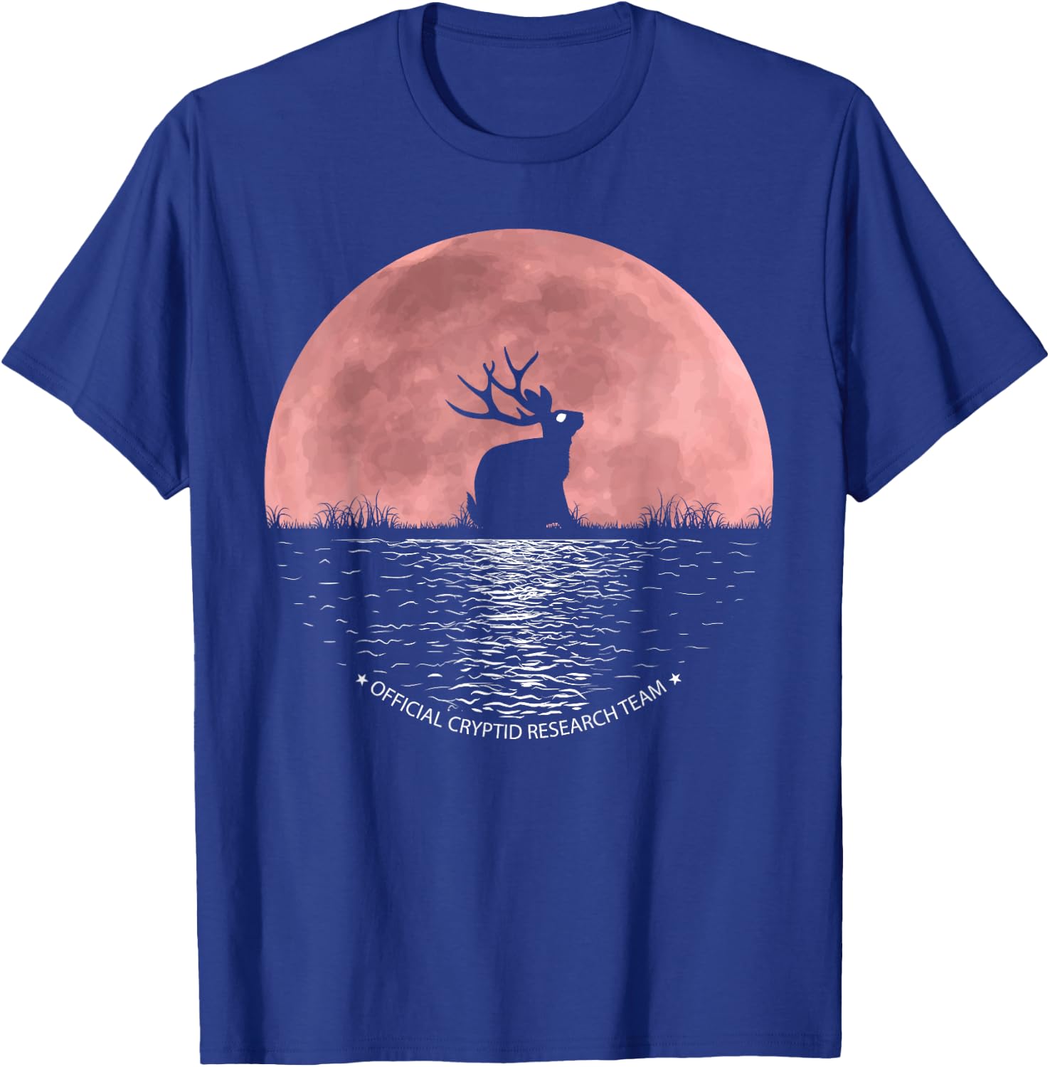 Jackalope Research Team Men Women Kids! Cryptid Jackrabbit T-Shirt - T-Shirt | Royal