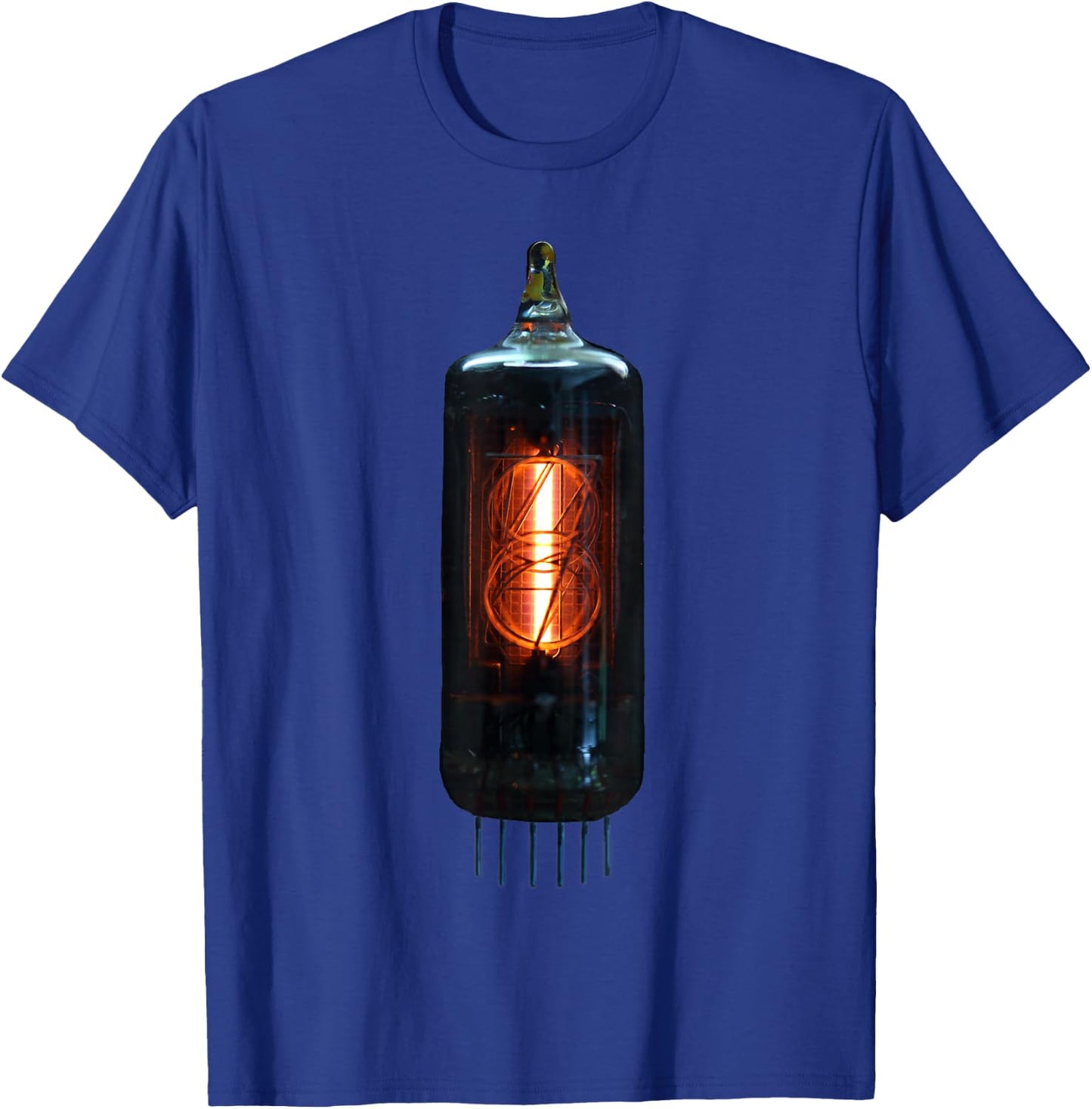 Vacuum Tube Analog amp shirt T-Shirt - T-Shirt | Royal