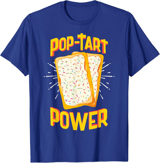 Funny Pop Tart Power, Bodybuilding Pre-Workout T-Shirt - T-Shirt | Royal