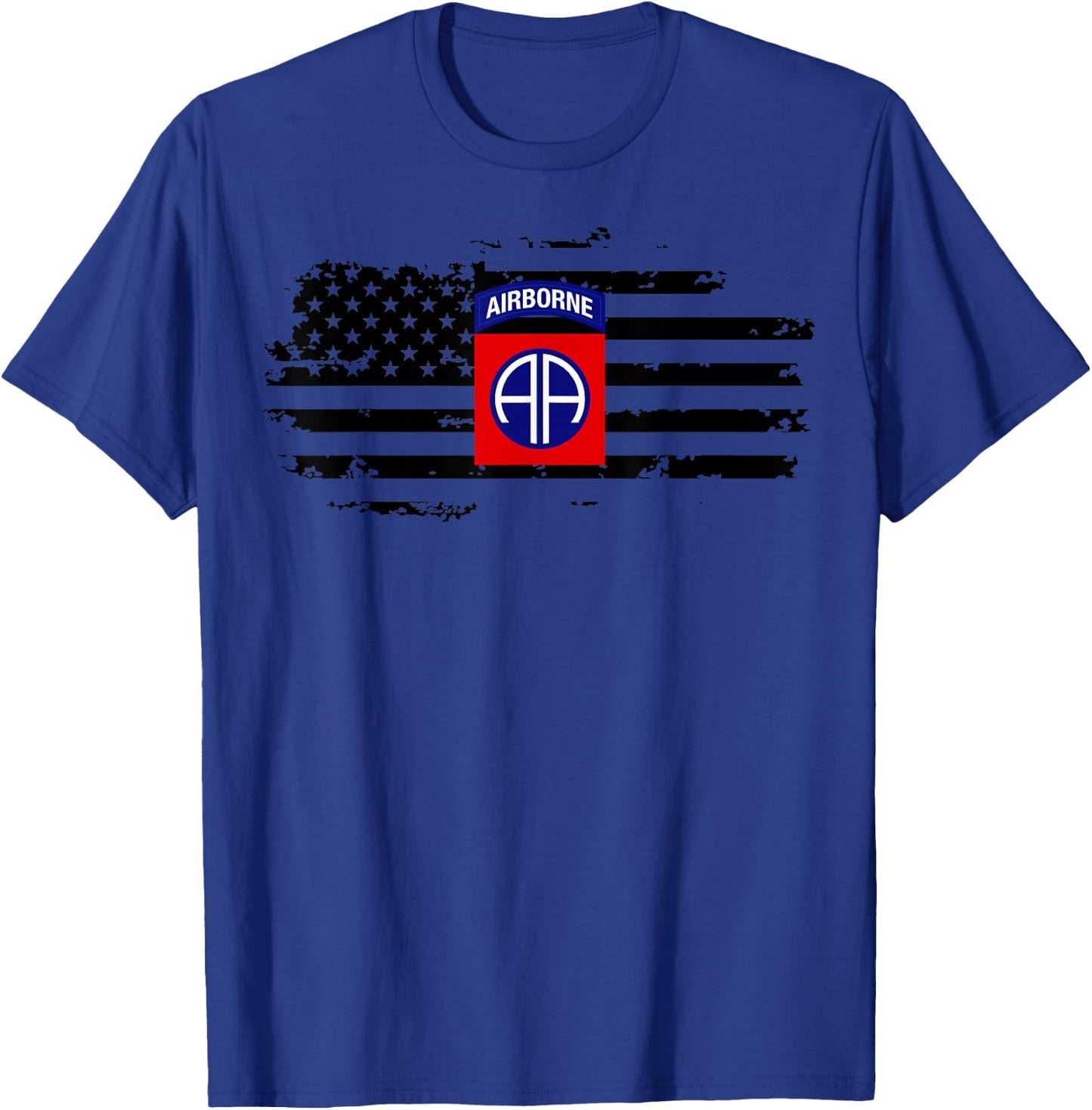 82nd Army Airborne Division Shirt Men Women Youth T-Shirt - T-Shirt | Royal