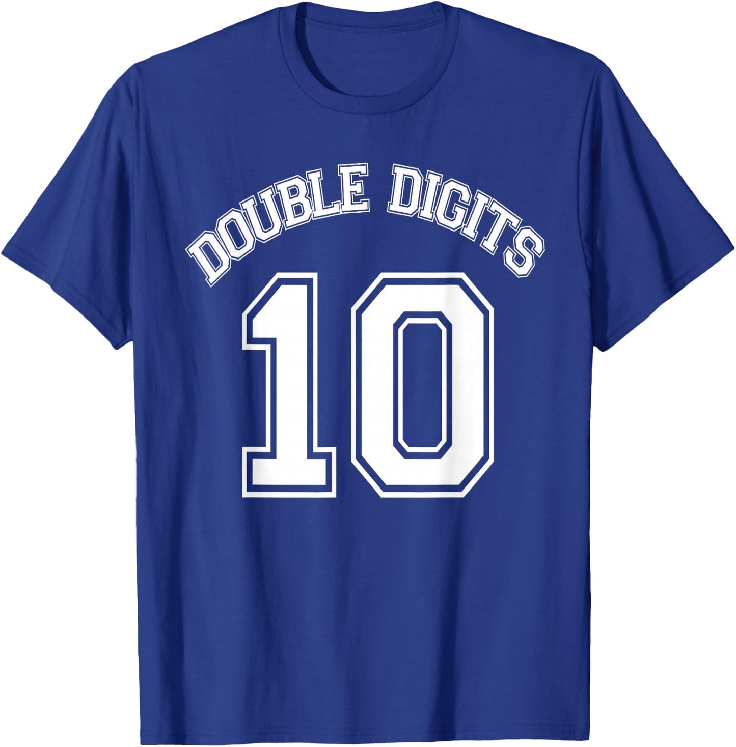 Kids 10th Birthday Double Digits Day T-Shirt - T-Shirt | Royal