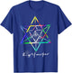 Lightworker Merkaba Sacred Geometry Abstract T Shirt T-Shirt - T-Shirt | Royal