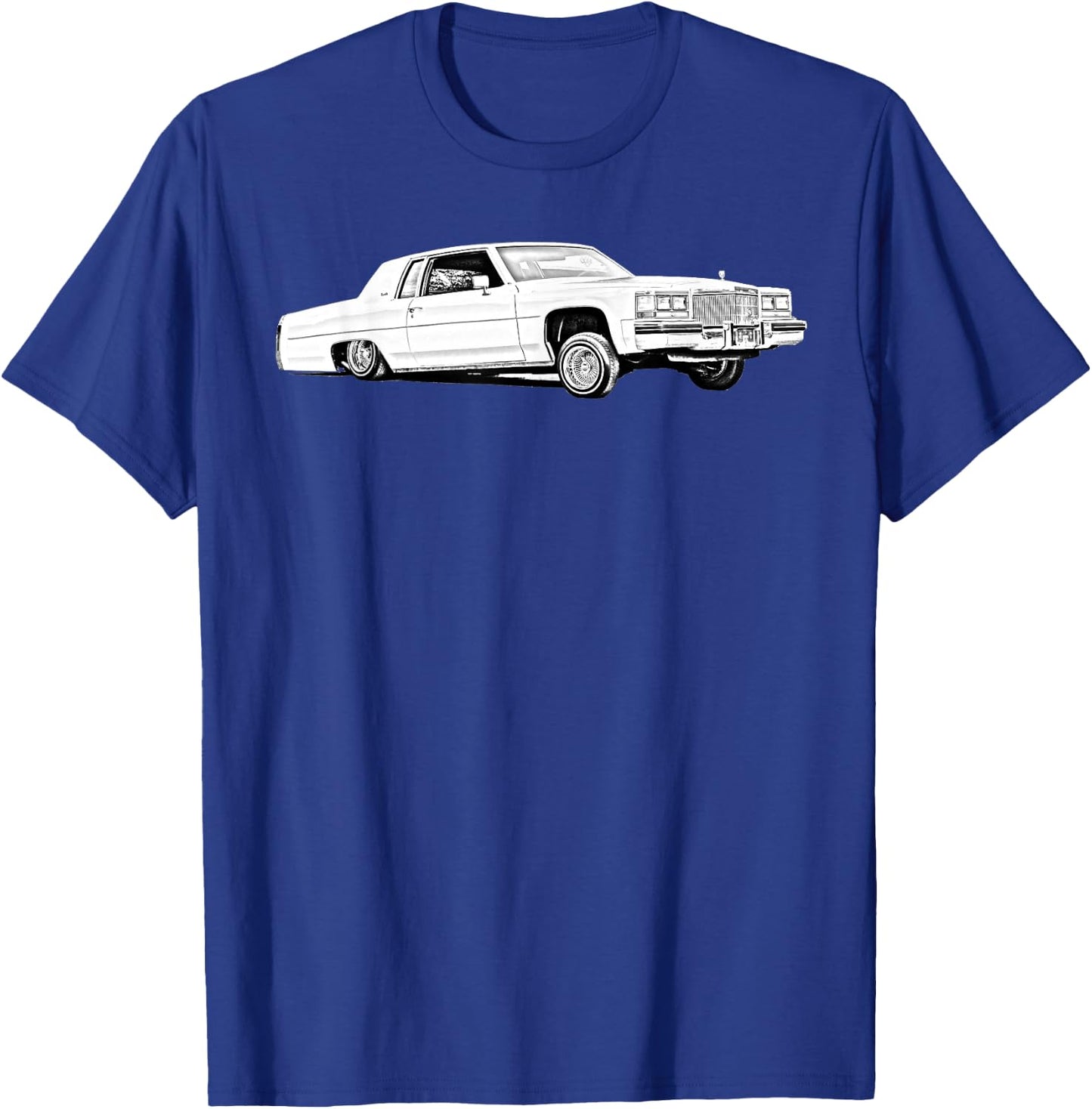 Lowrider 80s Coupe low rider shirt car shirt T-Shirt - T-Shirt | Royal