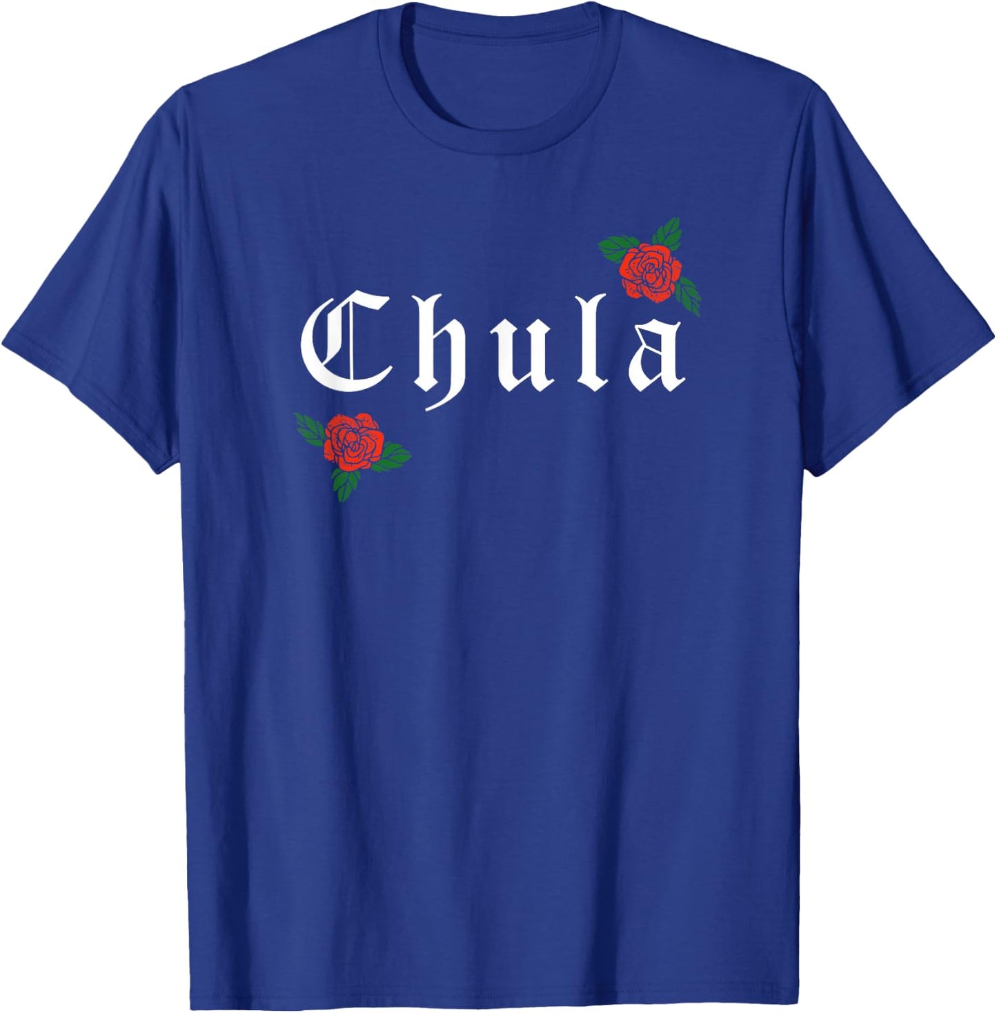 Chula Latina Roses T-Shirt - T-Shirt | Royal