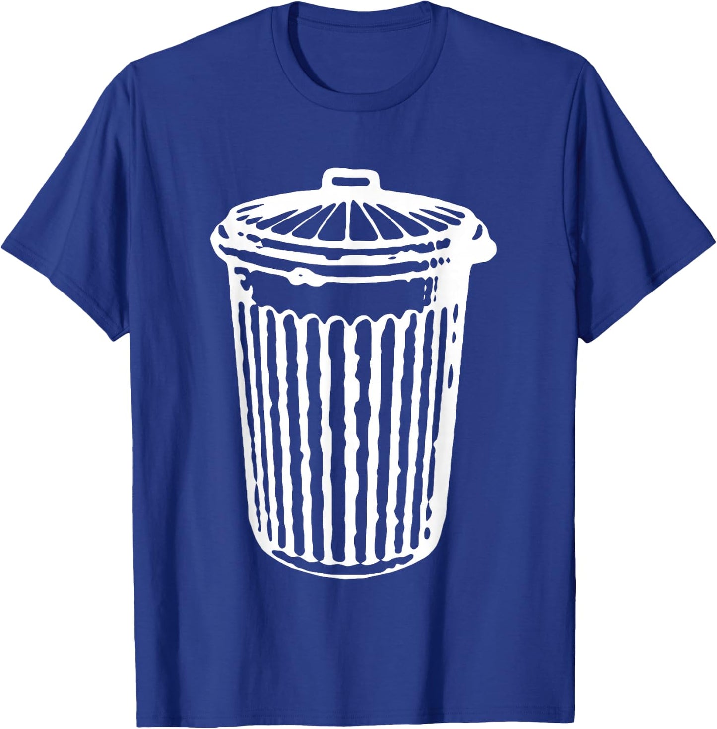 Fun TRASH CAN Garbage Day T-Shirt - T-Shirt | Royal