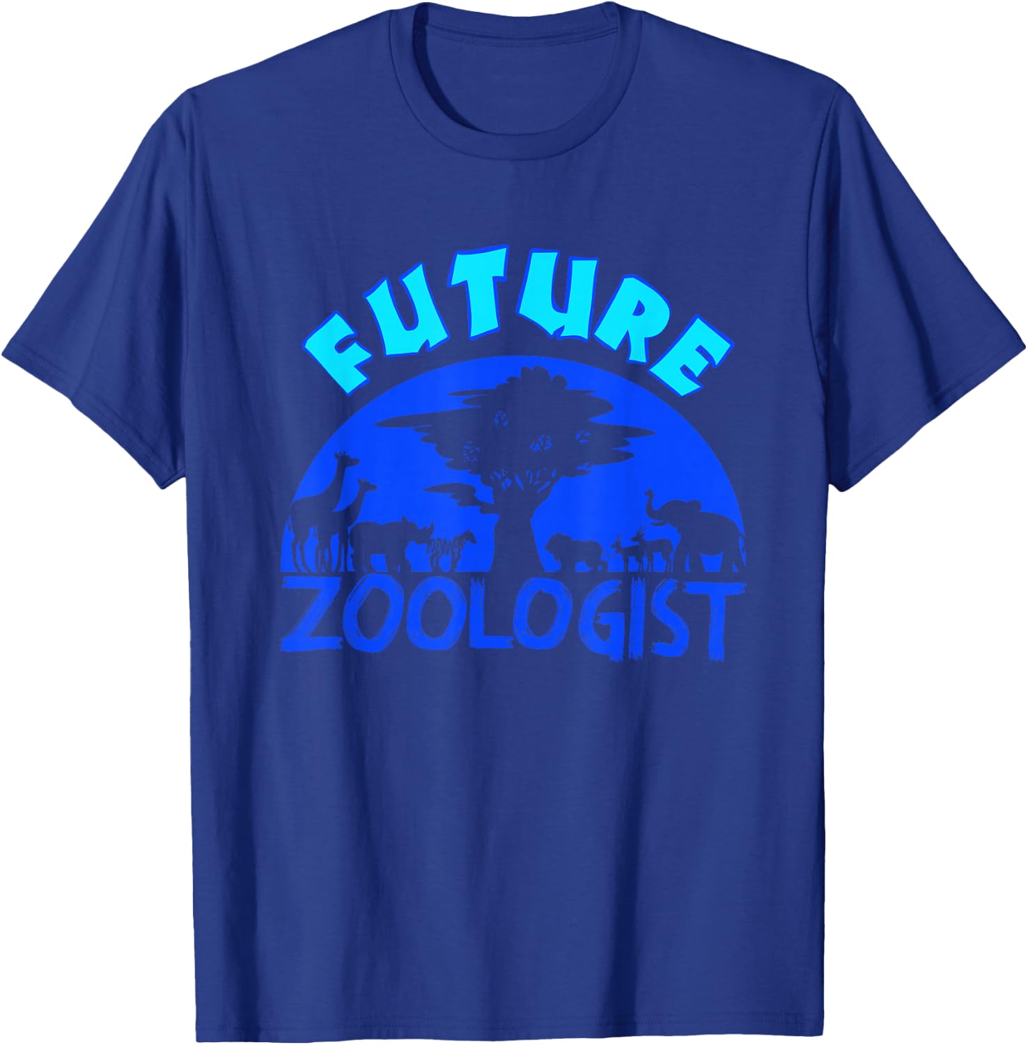 Future Zoologist Cute Zoology Students Funny Zoo Keeper Gift T-Shirt - T-Shirt | Royal