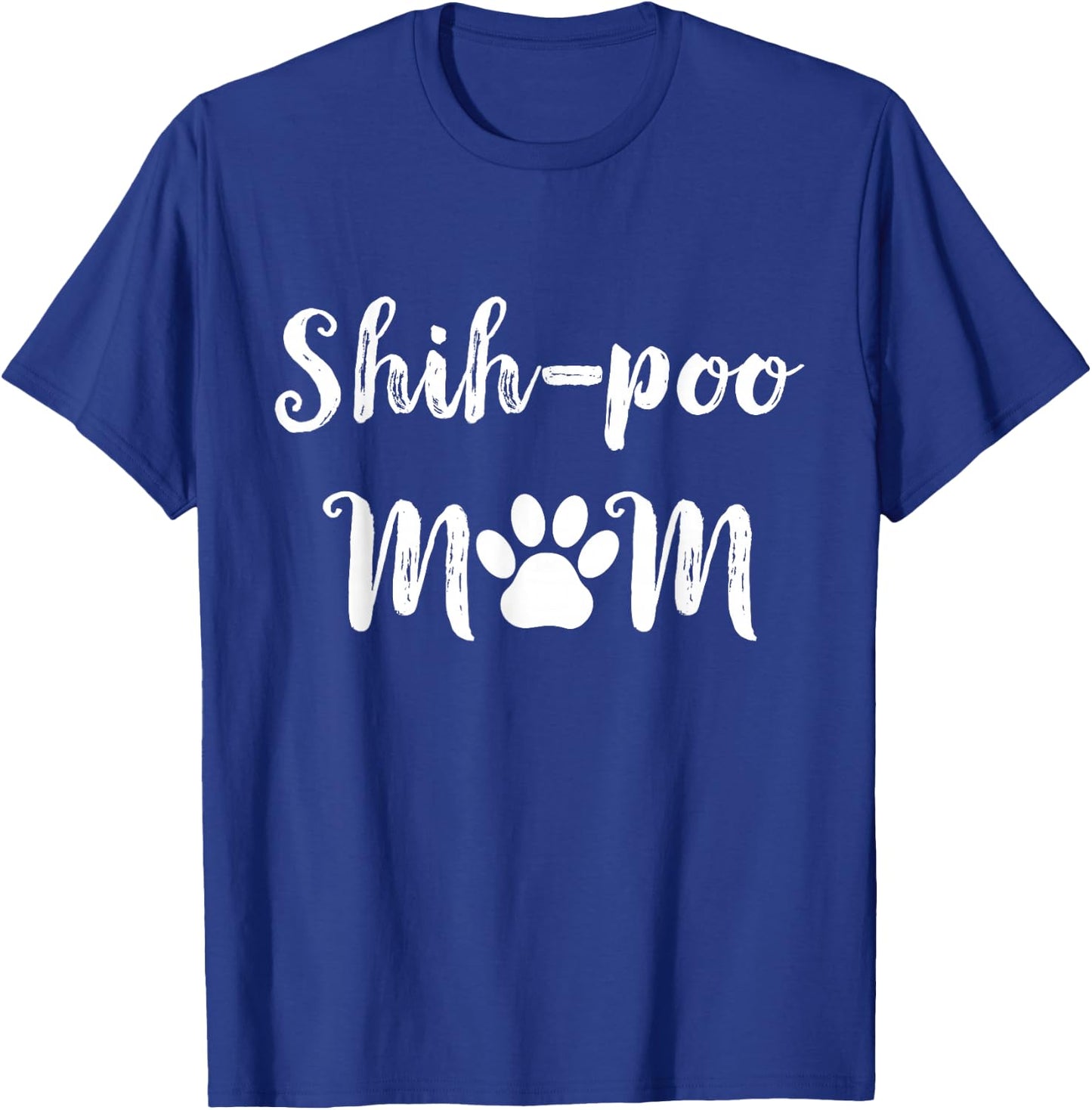Shih-Poo Mom Dog Mom Women Shih-Poo Dog T-Shirt - T-Shirt | Royal