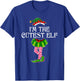 I'm the Cutest Elf Christmas Matching Family Group Funny T-Shirt - T-Shirt | Royal