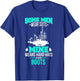Oil Field Driller Wife, Husband Hard Hats & Boots T-Shirt - T-Shirt | Royal