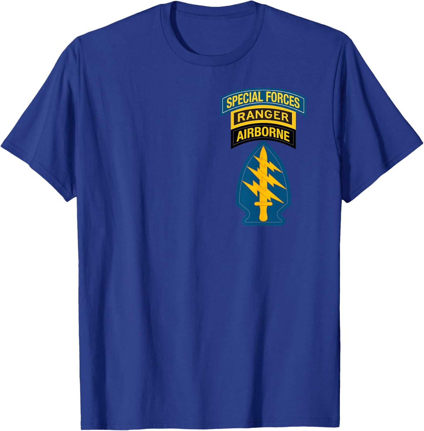 Special Forces Shirt - Special Forces Ranger - 2.0 - Classic T-Shirt - T-Shirt | Royal