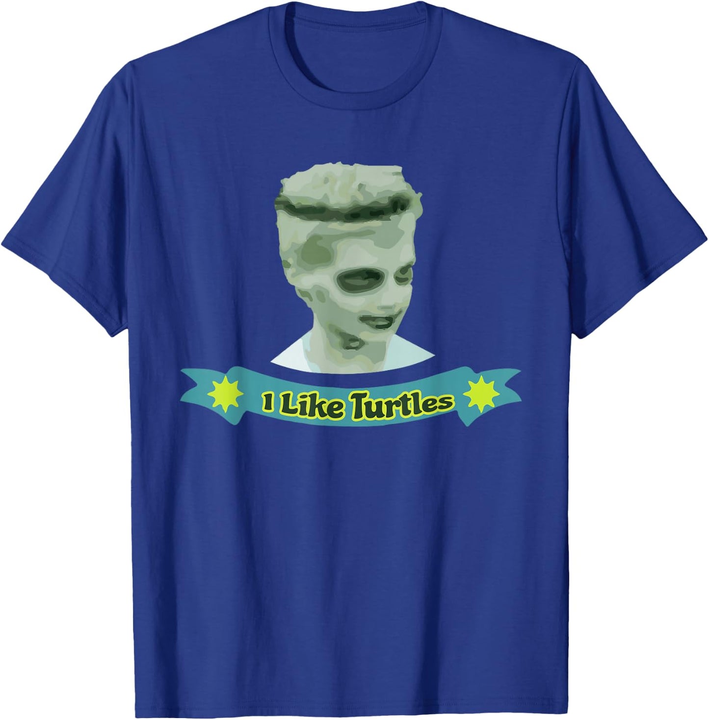 I Like Turtles Zombie Awesome Shirt T-Shirt - T-Shirt | Royal