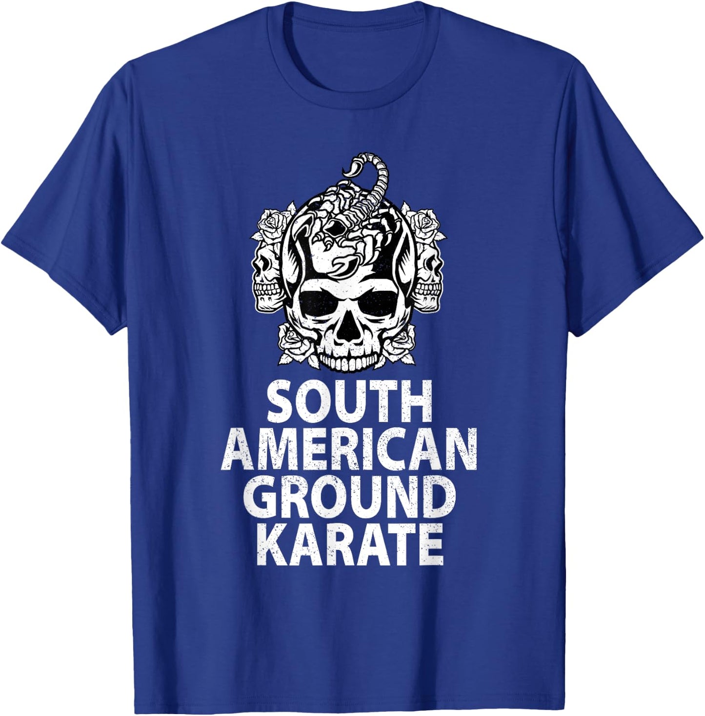 South American Ground Karate BJJ Brazilian Jiu-Jitsu T-Shirt - T-Shirt | Royal