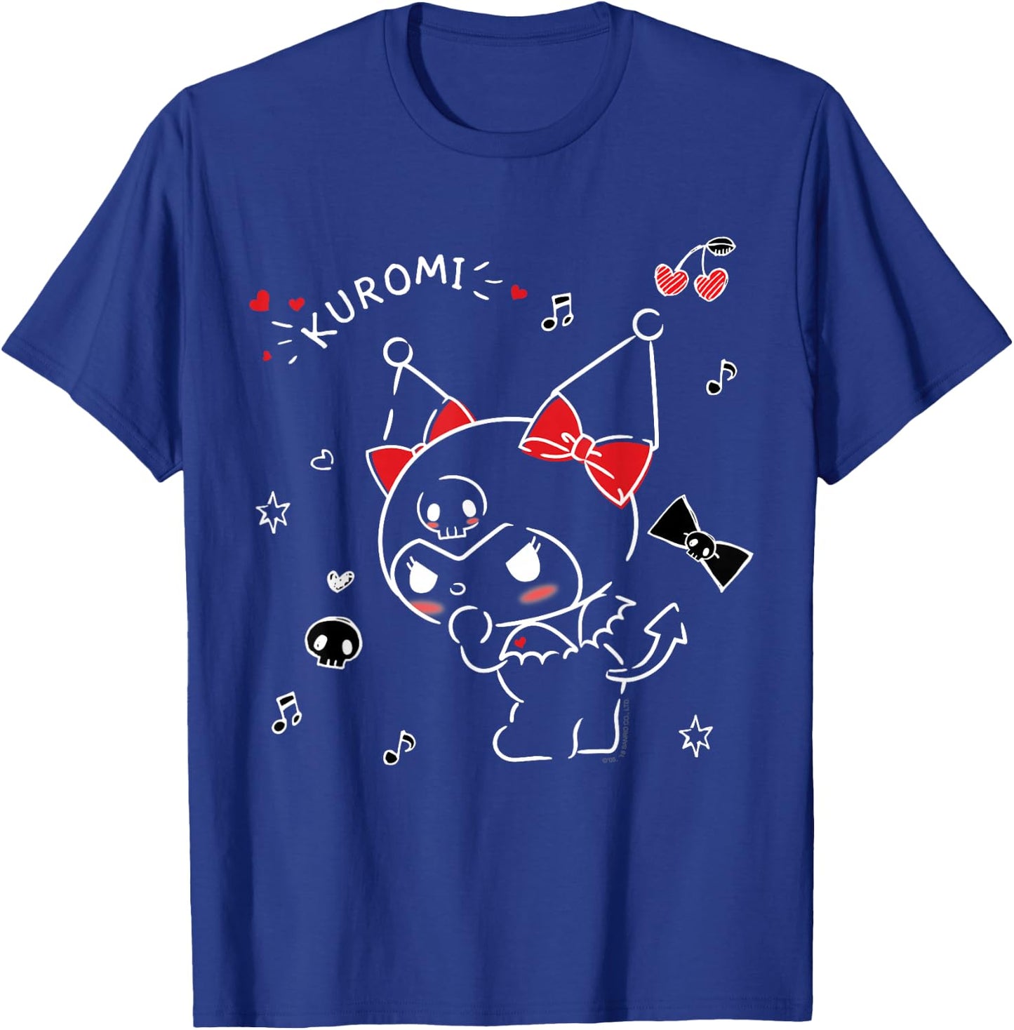Kuromi Mischievous Shirt T-Shirt - T-Shirt | Royal