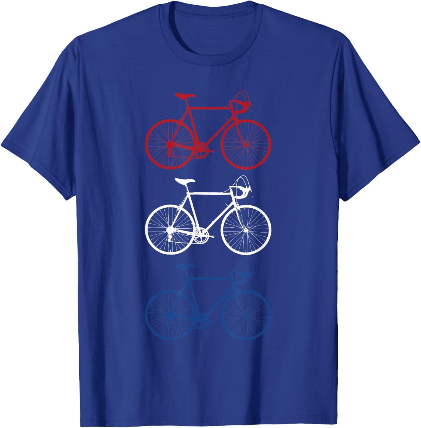 Bicycle Flag Cycling Netherlands Dutch Gift T-Shirt - T-Shirt | Royal