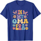 In My Oma Era Groovy Retro Mothers Day Butterfly Women T-Shirt - T-Shirt | Royal