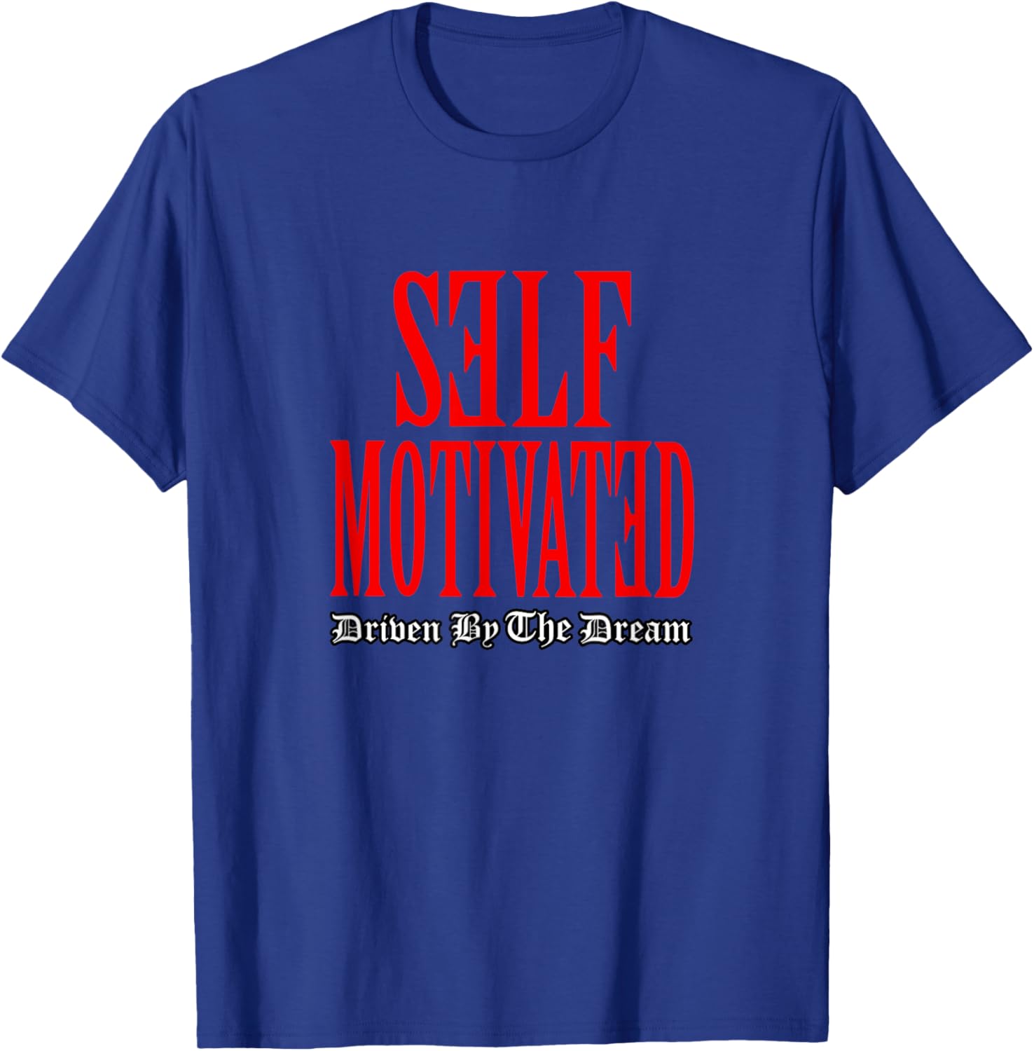 Red Self Motivated Red Graphic T-Shirt - T-Shirt | Royal