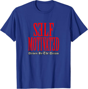 Red Self Motivated Red Graphic T-Shirt - T-Shirt | Royal