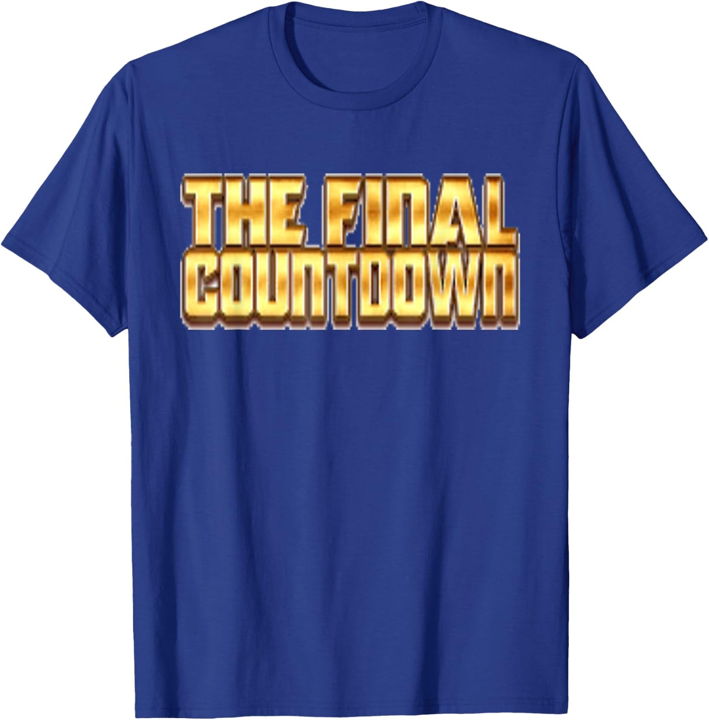 The Final Countdown Rock Shirt T-Shirt - T-Shirt | Royal