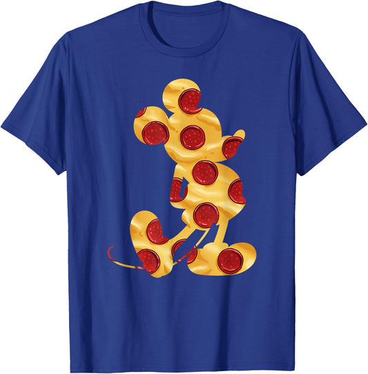 Disney - Pizza Mickey Mouse T-Shirt - T-Shirt | Royal