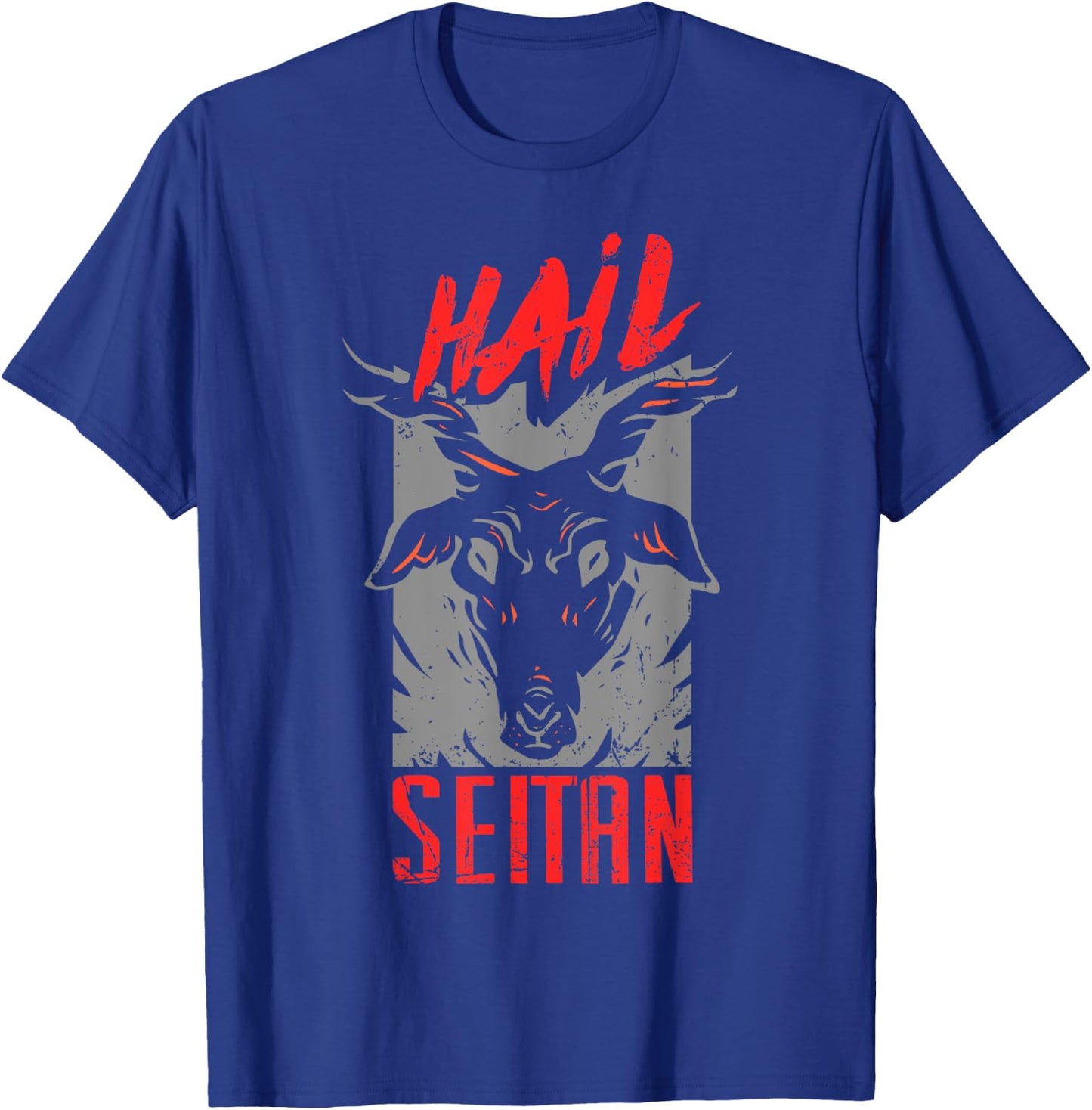 Seitanist Hail Seitan Go Vegan Protein Food Herbivore Shirt T-Shirt - T-Shirt | Royal