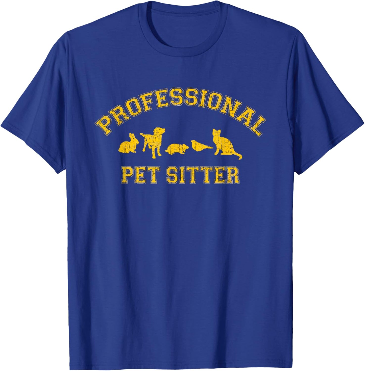 Professional Pet Sitter for Pet Sitters T-Shirt - T-Shirt | Royal