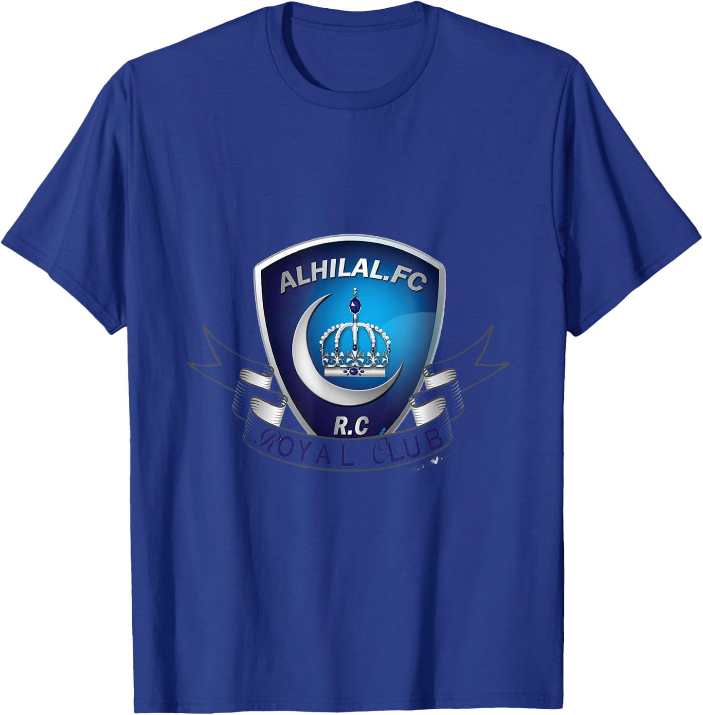 Al-Hilal Soccer football Saudi Team Fan Alhilal T-Shirt - T-Shirt | Royal
