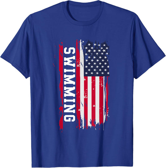 Swimming And Swimmers T-Shirt - T-Shirt | Royal