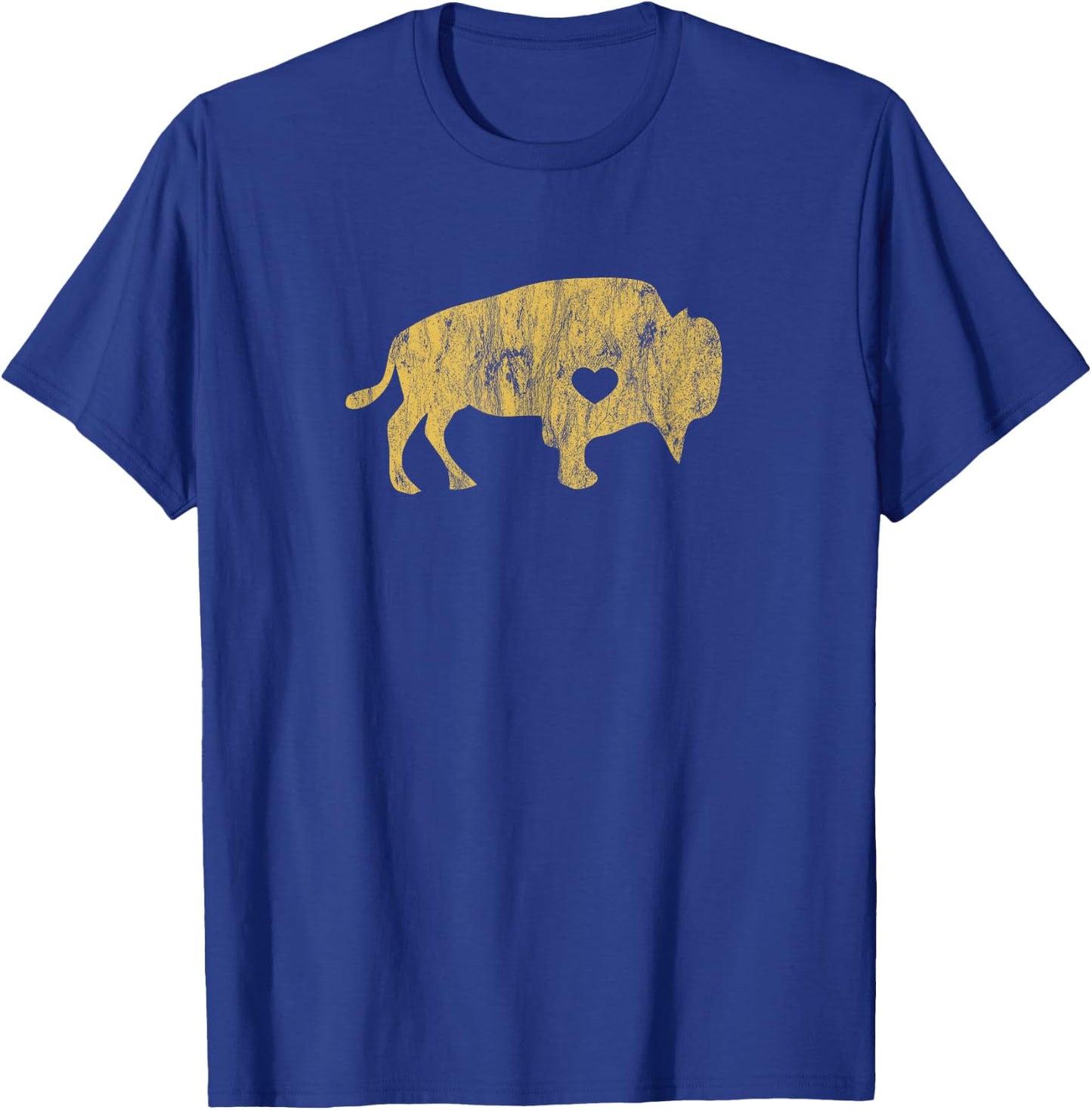 I Love Buffaloes Golden Buffalo Bison Lover Gift Ideas T-Shirt - T-Shirt | Royal