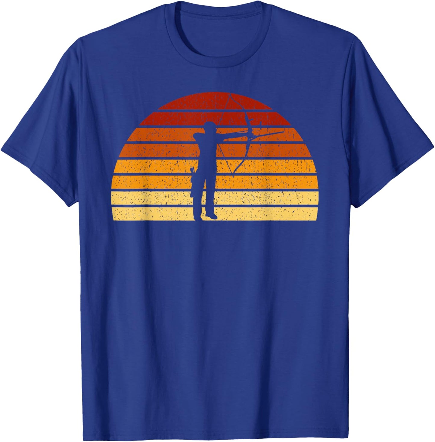 Vintage Sun Archery Gift Archers T-Shirt - T-Shirt | Royal