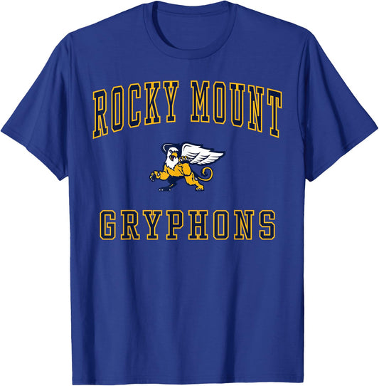 Rocky Mount High School Gryphons T-Shirt - T-Shirt | Royal