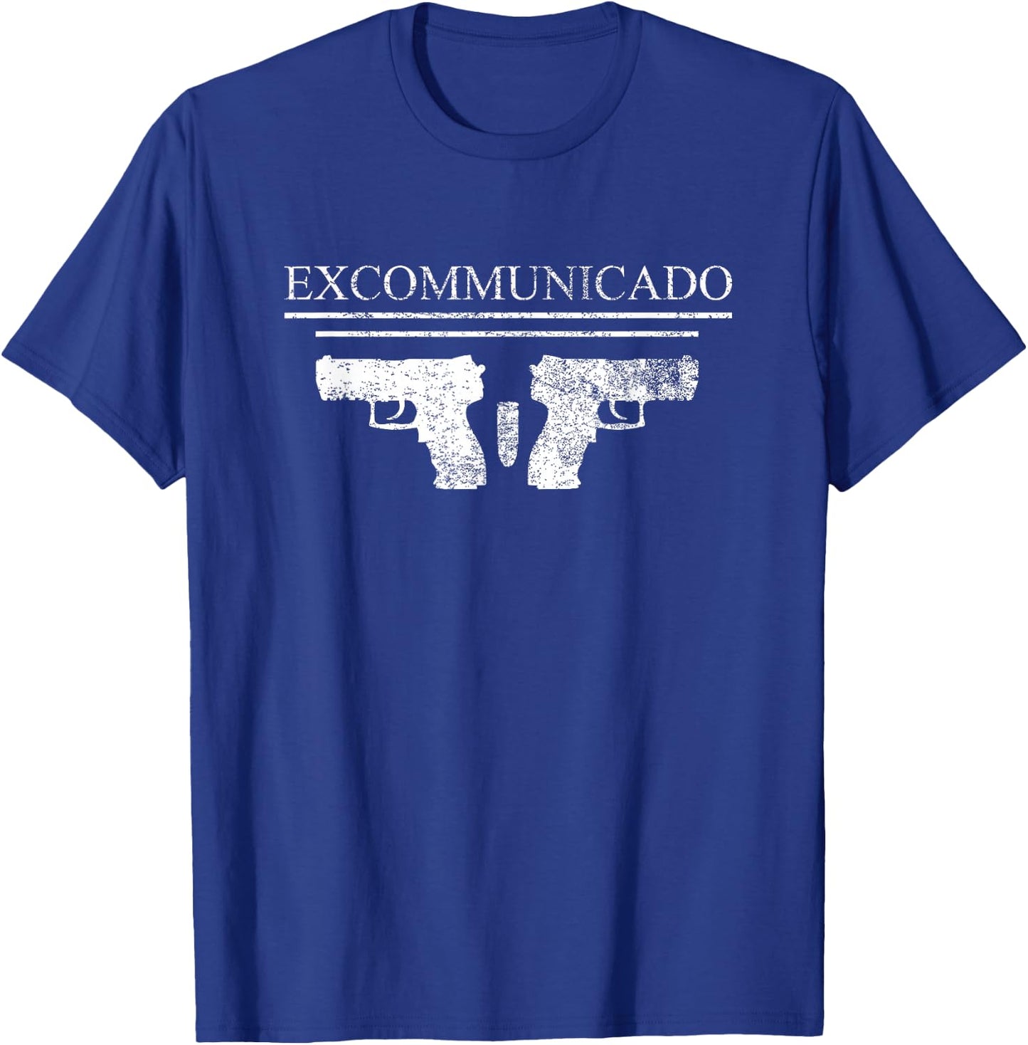 Excommunicado Novelty P30L Pistol Gun Gift Small T-Shirt - T-Shirt | Royal