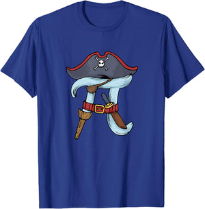 Pi Rate Funny Maths Pi Pirates T-Shirt - T-Shirt | Royal