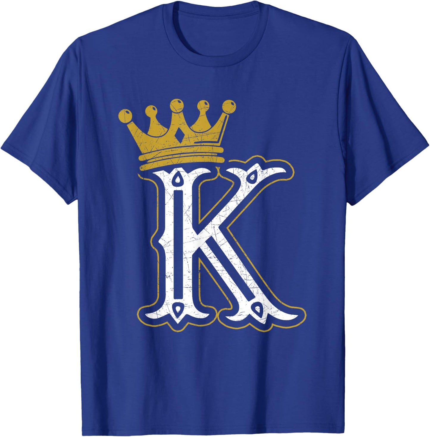 King Crown Playing Card Poker Vintage T-Shirt - T-Shirt | Royal