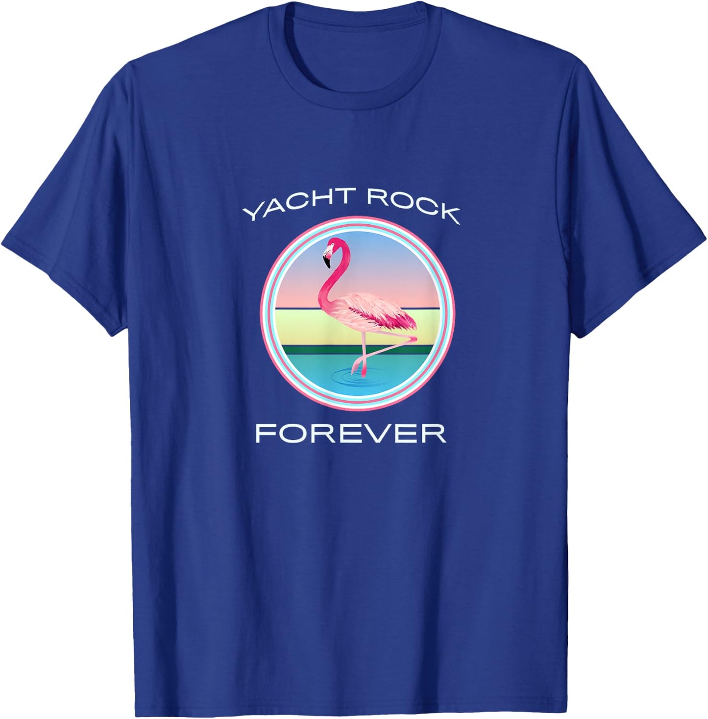 Yacht Rock Forever 80s Retro Style T-Shirt - T-Shirt | Royal
