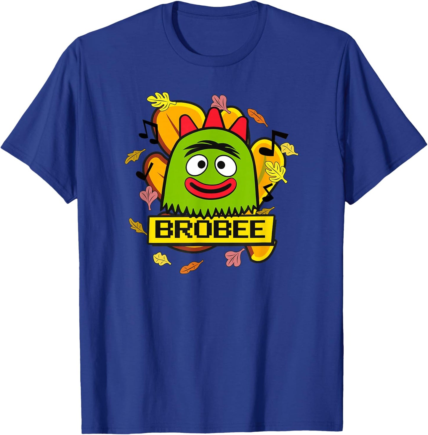 Yo Gabba Gabba - Classic Brobee 02 T-Shirt - T-Shirt | Royal