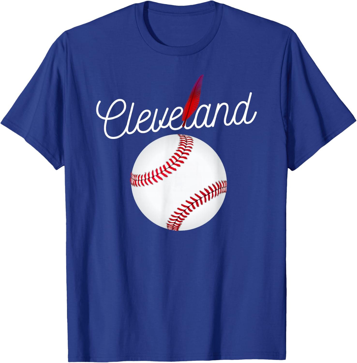 Cleveland Hometown Indian Tribe for Baseball Fans T-Shirt - T-Shirt | Royal