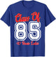 Class of 1985 40th Reunion High School College Graduation T-Shirt - T-Shirt | Royal