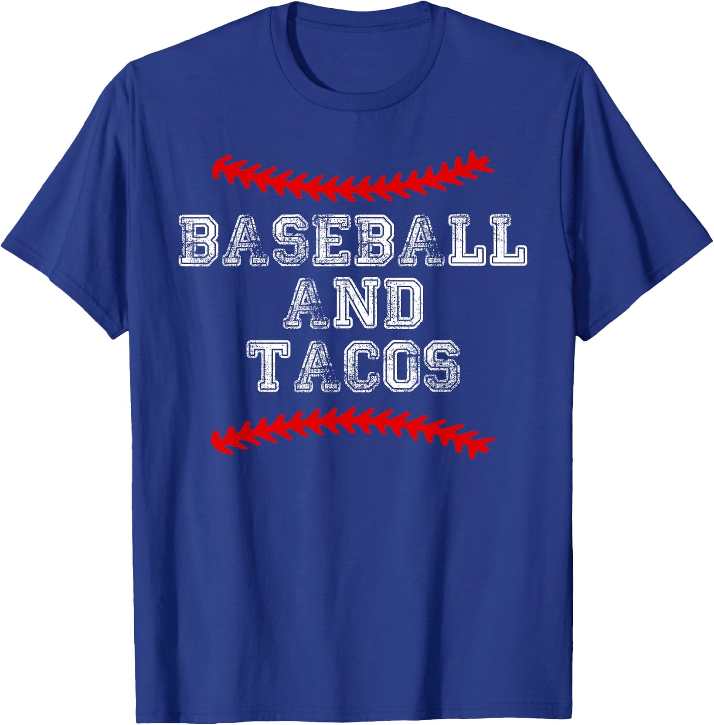 Baseball and Tacos T Shirt Catcher Pitcher Mom Kid Youth T-Shirt - T-Shirt | Royal