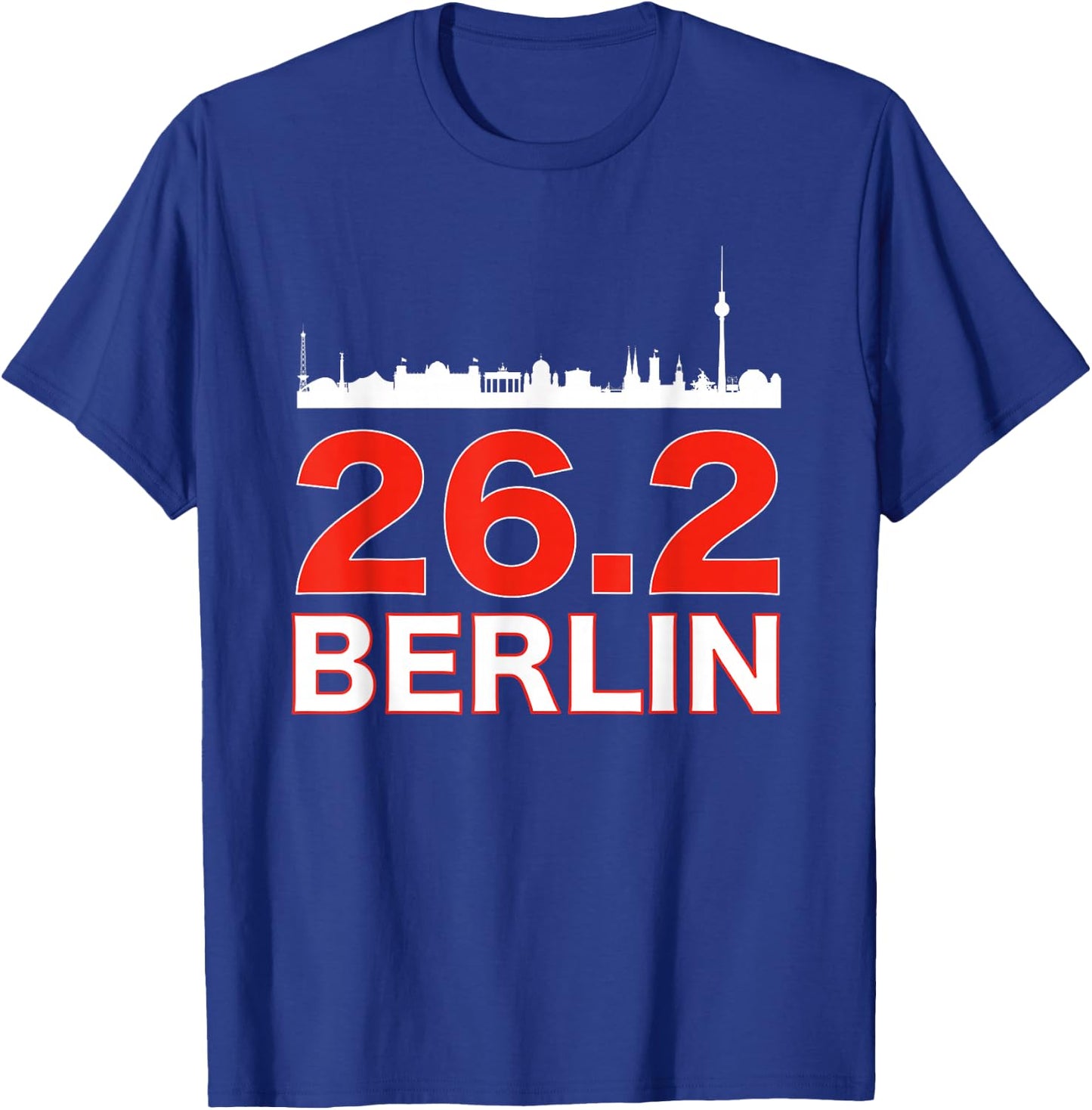 Run Berlin 26.2 Marathon Clothin for Berlin Marathoner T-Shirt - T-Shirt | Royal