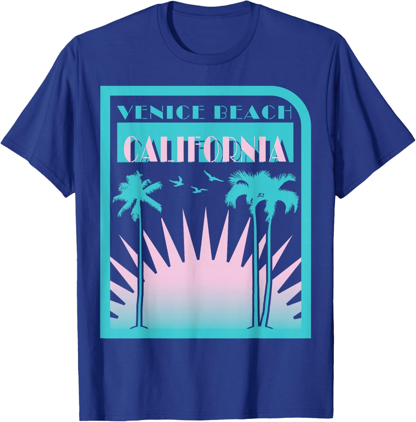 Venice Beach Muscle T shirts Women T-Shirt - T-Shirt | Royal