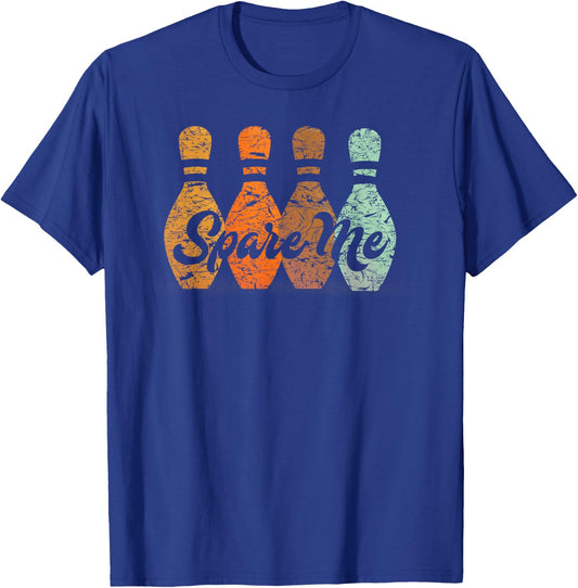 Bowling Team Name Spare Me T-Shirt - T-Shirt | Royal