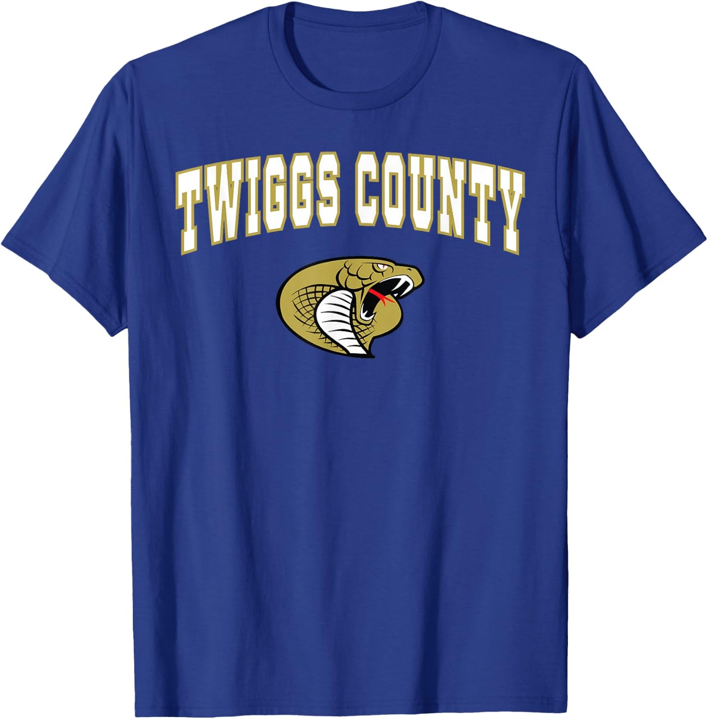Twiggs County High School Cobras C2 T-Shirt - T-Shirt | Royal